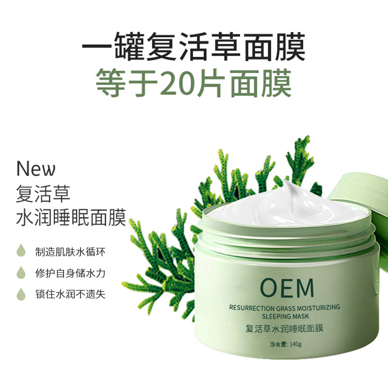 高夫_复活草睡眠面膜OEM